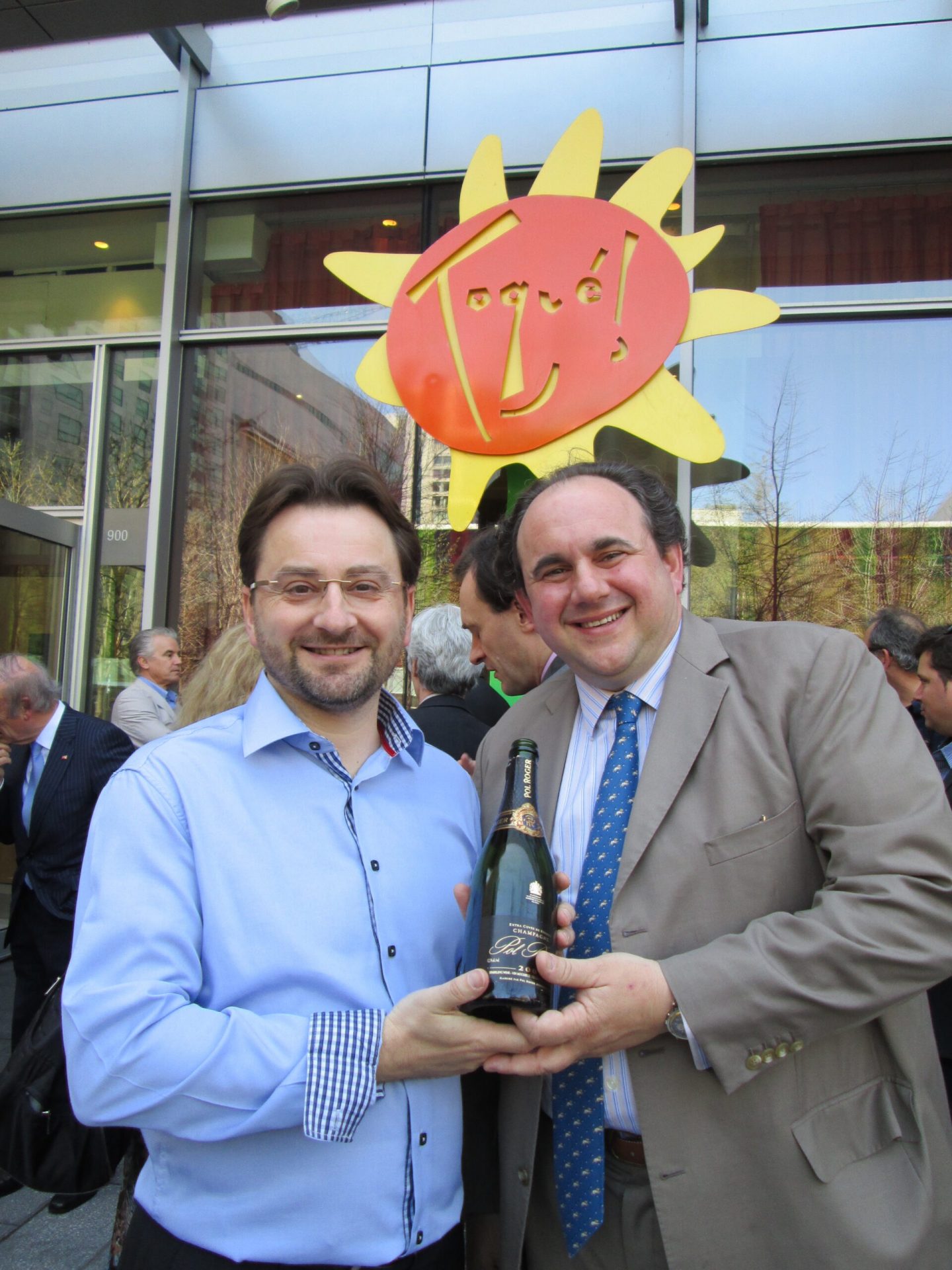 Monsieur Bulles et Hubert de Billy