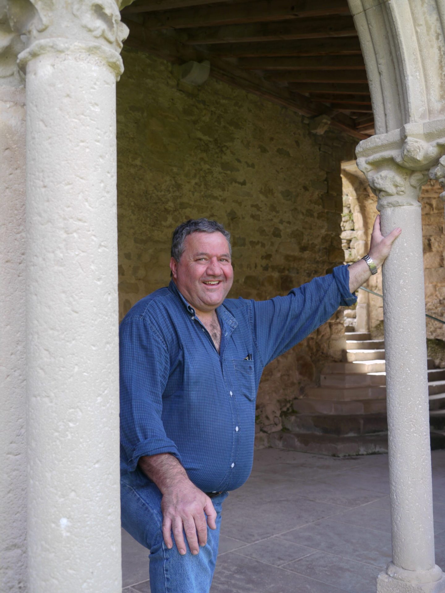 Bernard Robert à l'Abbaye St Hilaire de Limoux