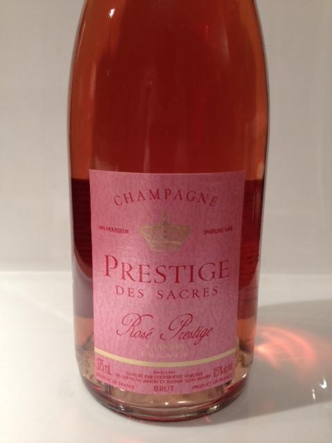 Prestige des Sacres Rosé Brut